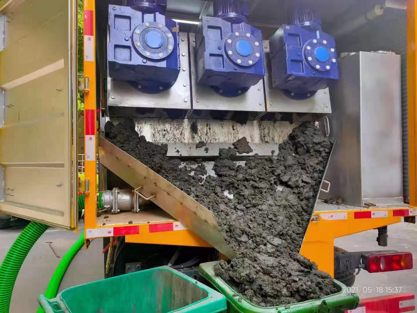 永靖化粪池清掏城市维护站-泥浆净化干湿分离处理